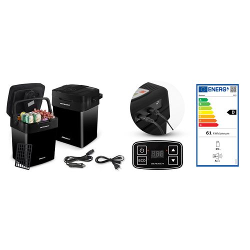 Lodówka turystyczna Berdsen Icemax 29 litry tryb ECO - czarna na Arena.pl