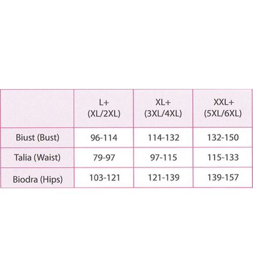 Koronkowa halka Plus Size XL/2XL zdjęcie 3
