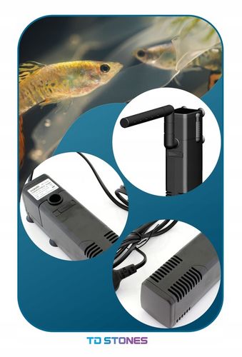 FILTR WEWNĘTRZNY Z DESZCZOWNICA DO MAŁEGO AKWARIUM O POJEMNOSCI DO 30L na Arena.pl