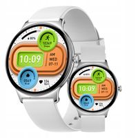 Smartwatch Colmi V89 srebrny 1.43" AMOLED rozmowy BT 100 trybów sportowych