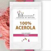 ACEROLA PROSZEK 500g NATURALNA WITAMINA C MOCNA