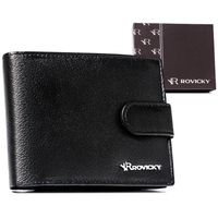 duży, pojemny portfel męski ze skóry naturalnej - rovicky