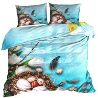 Pościel 3D bawełna satyna GNIAZDKO 140x200cm