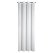 Firana na przelotkach 140X250 gotowa TIRSA biała