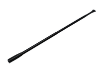Czarna Lufka Metalowa Kabaretka 18-35 cm - teleskopowa fajka do tytoniu