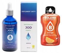 NATURALNY JOD FORTE koncentrat Z MINERAŁAMI 100ml + GRATIS