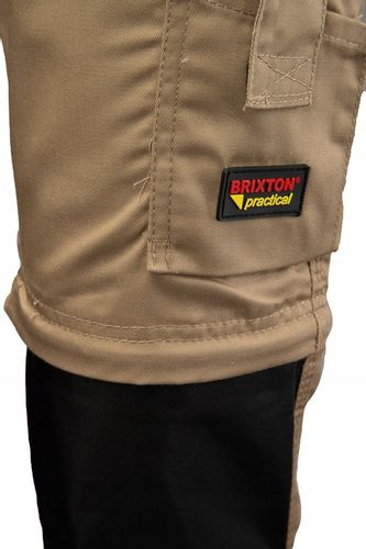 Spodnie robocze ochronne odpinane nogawki Brixton r. 48 na Arena.pl