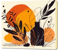 Obraz 100x90cm Jaskrawy Zachód