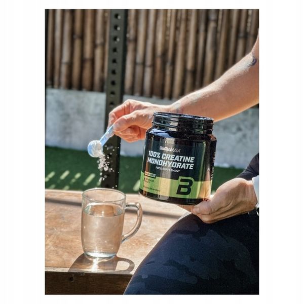 BIOTECH CREATINE 300g KREATYNA CZYSTY MONOHYDRAT WSPARCIE REGENERACJI zdjęcie 3