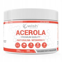 ACEROLA NATURALNA WITAMINA C W PROSZKU 250g VEGE