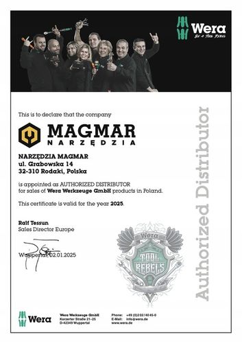 WERA wkrętaki izolowane VDE Kraftform Kompakt 26 sztuk 05006617001 na Arena.pl