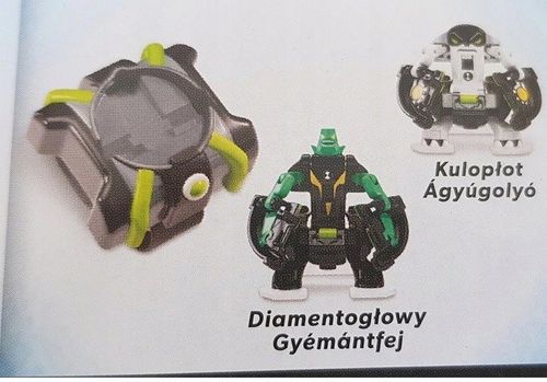 BEN 10 OMNITRIX TRANSFORM + 2 FIGURKI ZEGAREK EPEE na Arena.pl