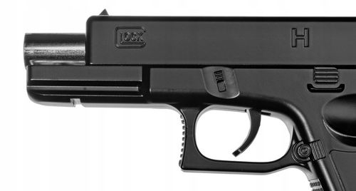 PISTOLET NA KULKI PLASTIKOWE GLOCK C7 METALOWY CZARNY GRATIS 500 KULEK na Arena.pl