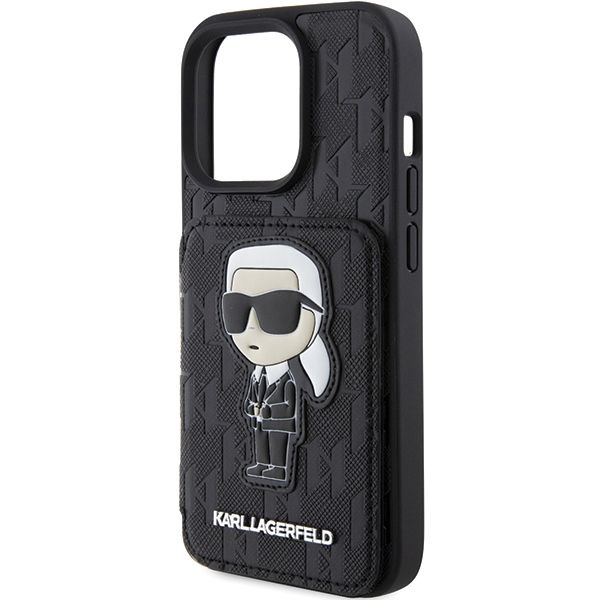 Etui Karl Lagerfeld do iPhone 15 Pro, Czarny zdjęcie 6