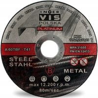 TARCZE TARCZA DO CIĘCIA METALU STALI INOX 125X1,2X22,23 MM INTER VIS