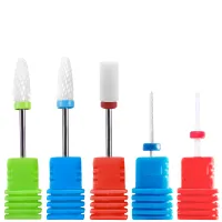 Zestaw frezów ceramicznych 5szt do hybrydy żelu