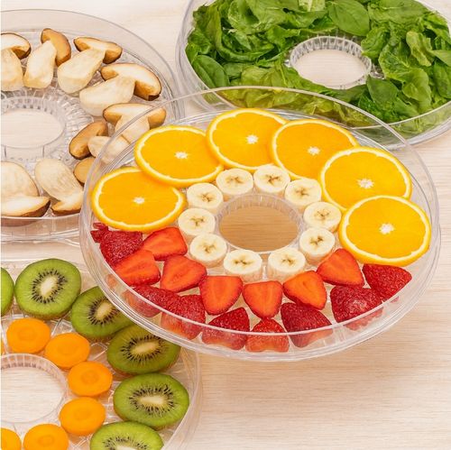 SUSZARKA SPOŻYWCZA DO GRZYBÓW OWOCÓW WARZYW REGULACJA 5 POZIOMÓW 500W na Arena.pl