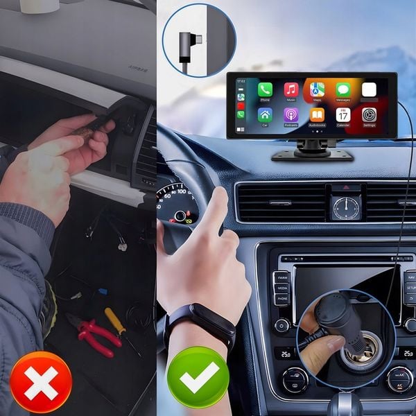 RADIO STACJA MULTIMEDIALNA SAMOCHODOWA CARPLAY ANDROID AUTO KAMERA zdjęcie 2
