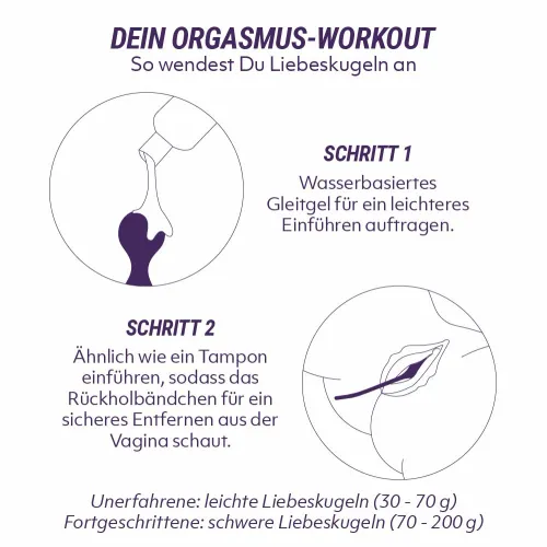 vita zestaw kul do ćwiczeń mięśni kegla, kolorowy, 40-60g, silikon na Arena.pl