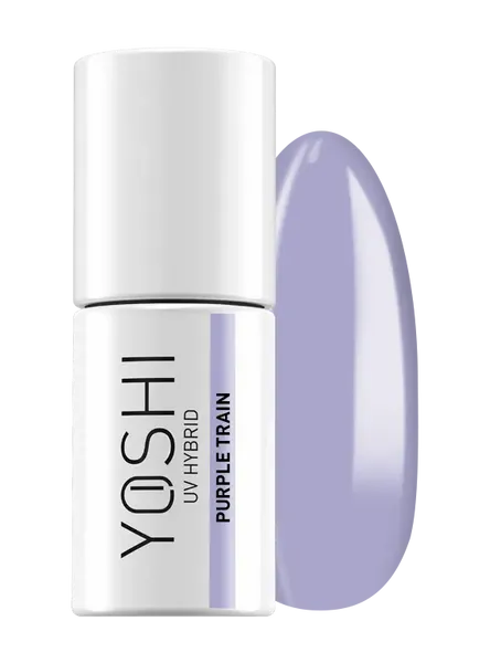 YOSHI Lakier hybrydowy Purple Train 6ml – 803 zdjęcie 1