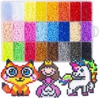 Koraliki do Prasowania 24000 MEGA ZESTAW Kreatywny 2,6mm Mini Szablon Wzory