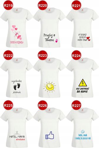 KOSZULKI t-shirt TOP dla zakochanych I LOVE MY BOY na Arena.pl