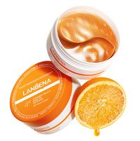 Lanbena Płatki Żelowe Pod Oczy Witamina C Rozjaśniające - 60 Szt.