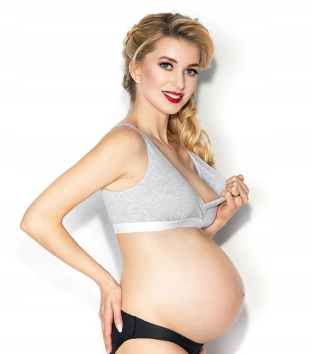 BIUSTONOSZ DO KARMIENIA MITEX LILLY, SZARY, XS na Arena.pl