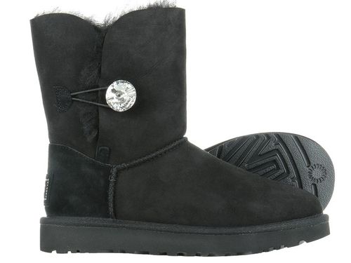 Buty UGG W Bailey Button Bling 1016553-BLK - 41 na Arena.pl