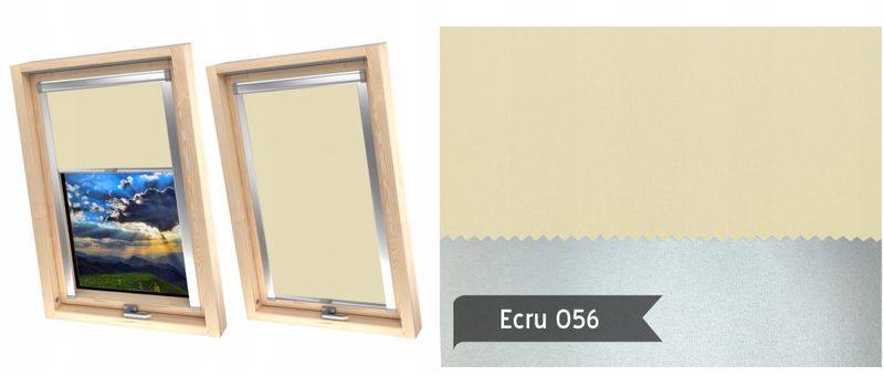 Roleta Dachowa Zaciemniająca do okien FAKRO 78x98 zdjęcie 7