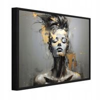 Obraz W Ramie Na Płótnie Do Sypialni Salonu Kobieta 60x40