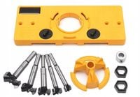 Szablon do Wiercenia Otworów Pod Zawias Zawiasy METAL Znacznik Zawiasów