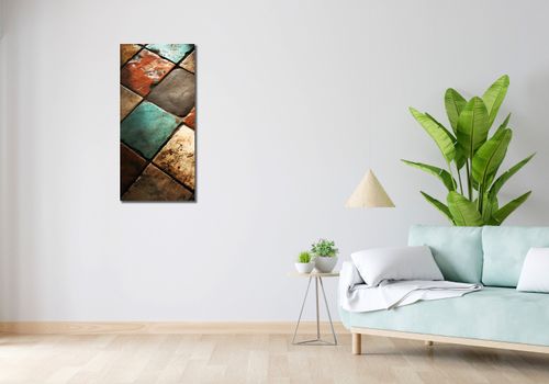 Obraz 40x90cm Ceramiczna Kompozycja na Arena.pl