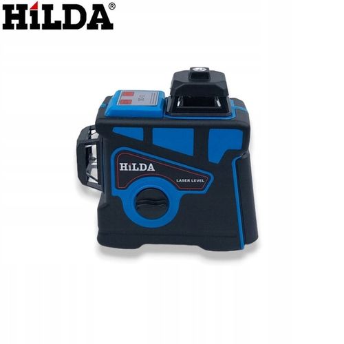 HILDA POZIOMICA 3D 12 LINII LASER KRZYŻOWY SAMOPOZIOMUJĄCY NIWELATOR TARCZA na Arena.pl