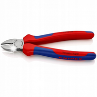 SZCZYPCE TNĄCE BOCZNE 180MM DO DRUTU SMUKŁA GŁÓWKA COMFORT HANDLE KNIPEX