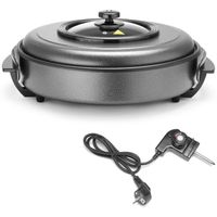 patelnia elektryczna do smażenia i pieczenia 40cm 1400w - hendi 239506