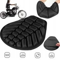 SIEDZENIE ŻELOWA MOTOR MOTOCYKL NAKŁADKA NA PODUSZKA MOTOCYKLOWE 3D CZARNY