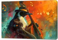 Obraz 100x70cm Pingwinia Nuta