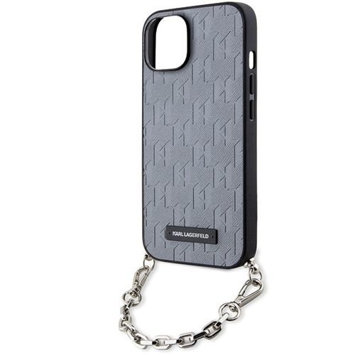 Etui Karl Lagerfeld do iPhone 15, iPhone 14, iPhone 13, Srebrny na Arena.pl