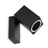 Lampa ścienna do ogrodu MICASA3 czarna