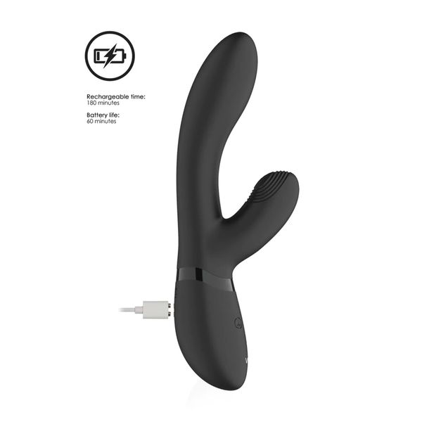 Kyra - Pulse Clitoral Rabbit - Black zdjęcie 5