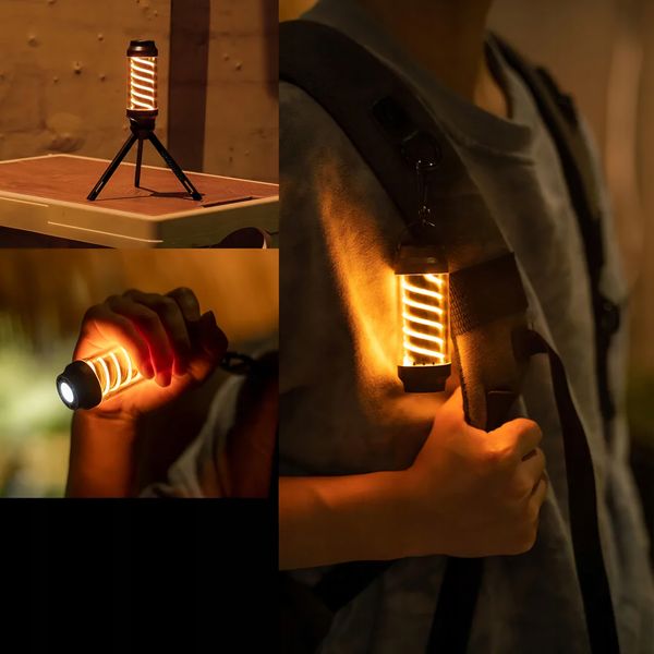 lampka multifunkcujna z mini statywem ładowana usb ściemnialna zdjęcie 4