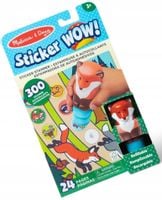 Sticker WOW Stempelki naklejkami LISEK zestaw 300szt naklejek książka
