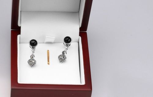 Srebrne kolczyki KDM2877 - Markazyty na Arena.pl