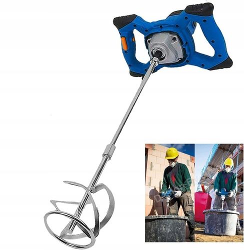 Mieszadło elektryczne do zapraw kleju farb 1600W Certyfikat Dekra na Arena.pl