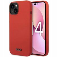 ETUI DO IPHONE 14/15/13 6.1 TUMI HARDCASE LIQUID SILICONE CZERWONY