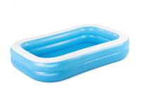 Basen Do Ogrodu Dla Dzieci 6+ Dmuchany 2 Pierścienie 262X175X51Cm Bestway
