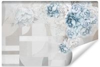 Fototapeta PIWONIE Peonie Wzór Geometryczny Abstrakcja 400cm x 280cm