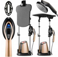 STEAMER PAROWNICA DO UBRAŃ ŻELAZKO PAROWE OBROTOWA DYSZA DUŻA DESKA 2500W