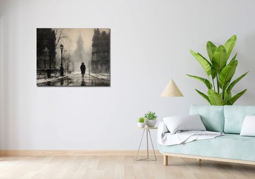 Obraz 90x70cm Mgła nad Londynem na Arena.pl